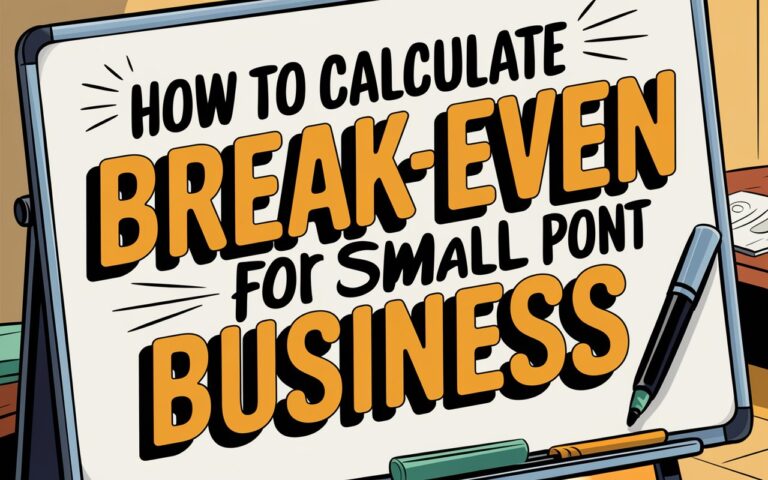 How to Calculate Break-Even Point for Small Business: A Comprehensive Guide