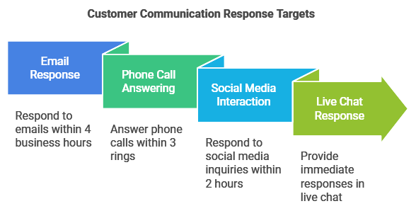 Recommended response time targets: