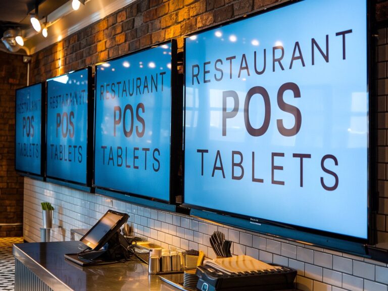 Restaurant POS Tablets